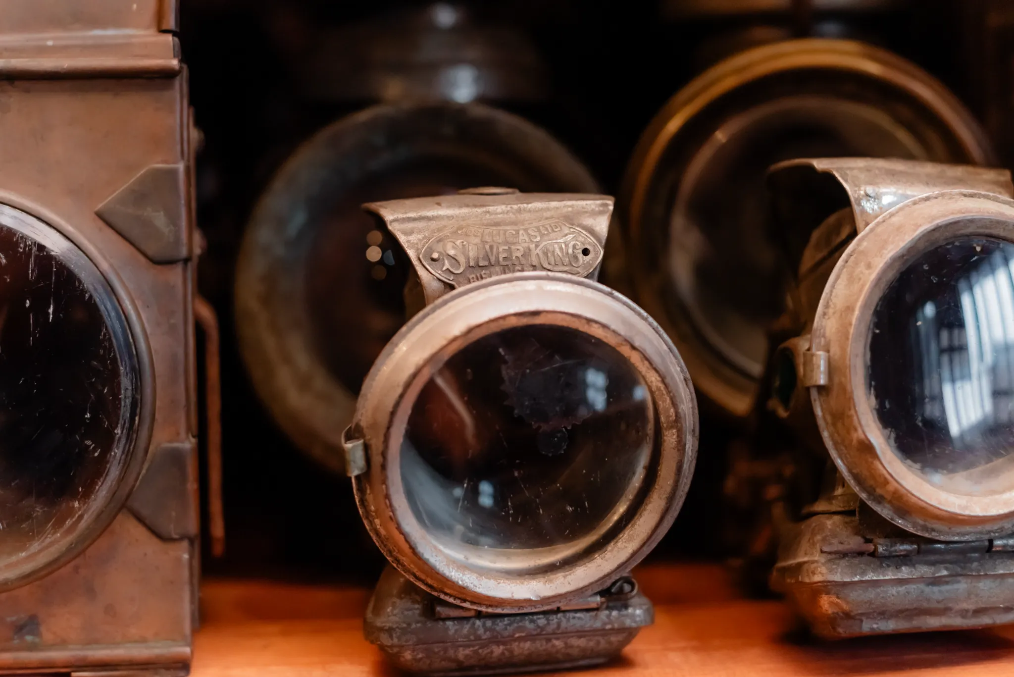 Vintage Kerosene Oil Lamps for Bicycles
